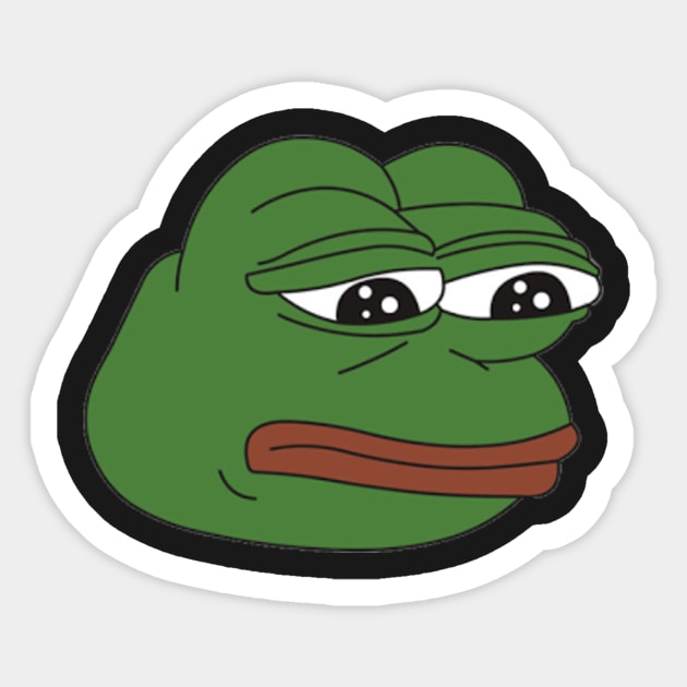 Pepe Pepe Sticker TeePublic